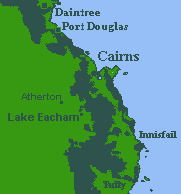 Atherton Tablelands Map